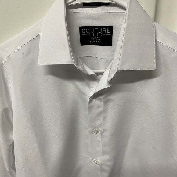 Couture 1910 Men’s M5 New Fitted Dress Shirt - Picture 4 of 6